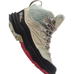 Jack Wolfskin Cyrox Texapore Mid Wandelschoenen Dames - mint leaf