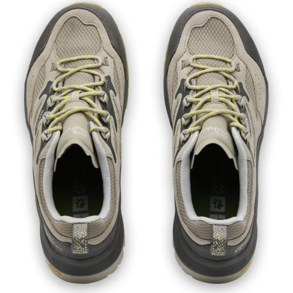 Wandelschoenen|Wandelschoenen < Jack Wolfskin Cyrox Vent Low Schoenen Heren - chartreuse