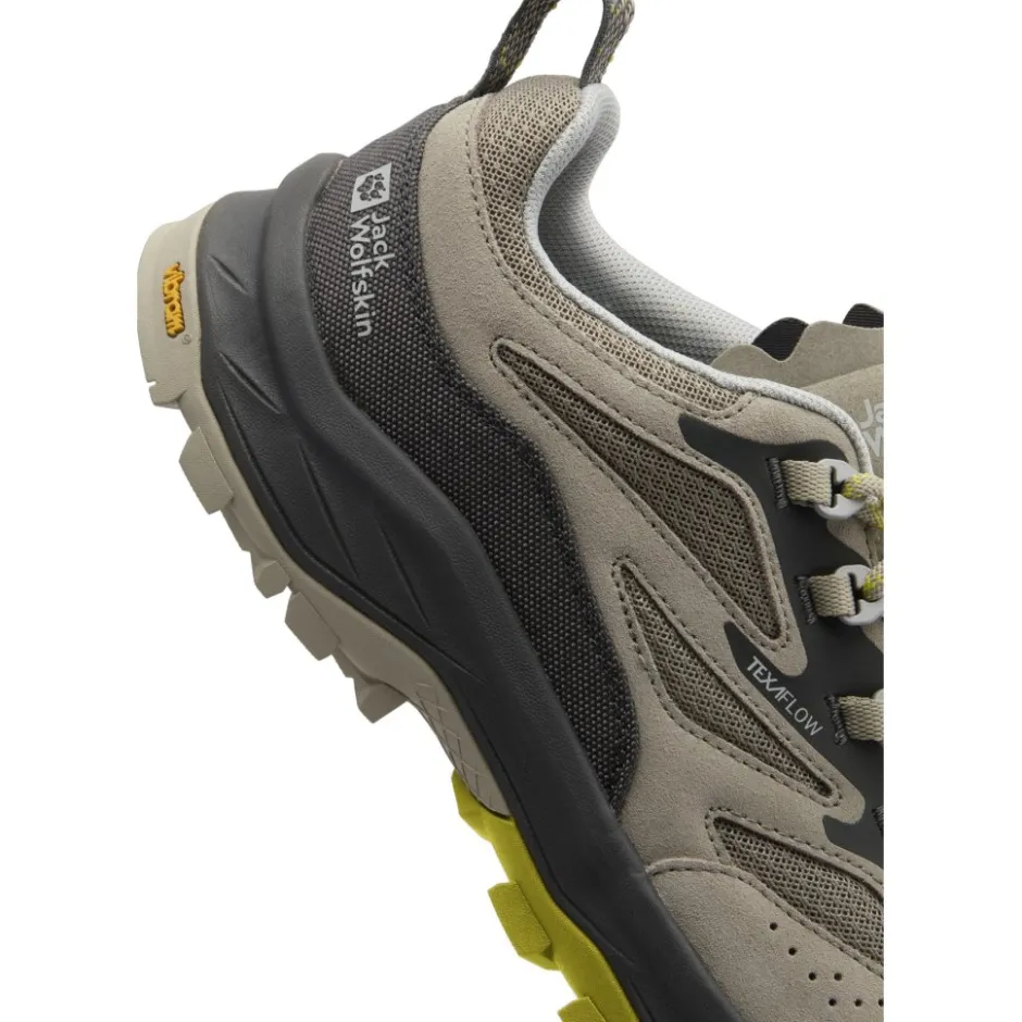 Wandelschoenen|Wandelschoenen < Jack Wolfskin Cyrox Vent Low Schoenen Heren - chartreuse