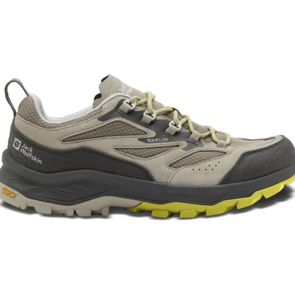 Wandelschoenen|Wandelschoenen < Jack Wolfskin Cyrox Vent Low Schoenen Heren - chartreuse