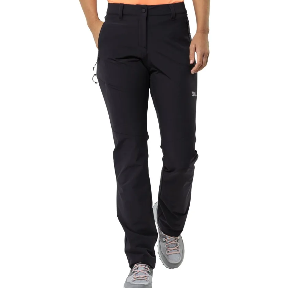 Broeken & Rokken < Jack Wolfskin Holdsteig Broek Dames - zwart