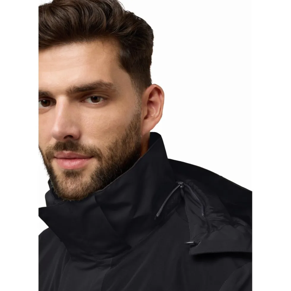 Jack Wolfskin Jasper 3In1 Jas Heren - zwart