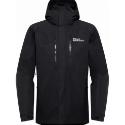 Jack Wolfskin Jasper 3In1 Jas Heren - zwart