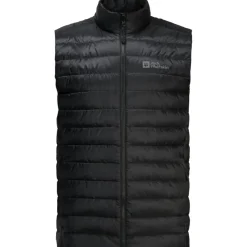Jack Wolfskin Pilvi Donzen Bodywarmer Heren - zwart