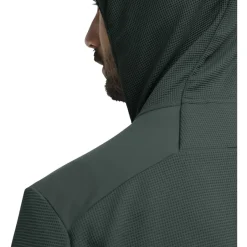Shirts & Midlayers < Jack Wolfskin Ridge Hike Fu Zip Ja et capuchon Heren - ago pa