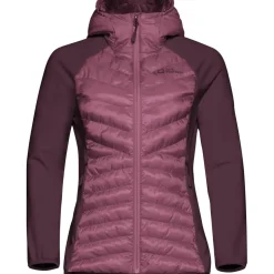 Jack Wolfskin Routeburn Pro Hybrid Jas Dames - raisin