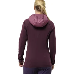 Jack Wolfskin Routeburn Pro Hybrid Jas Dames - raisin
