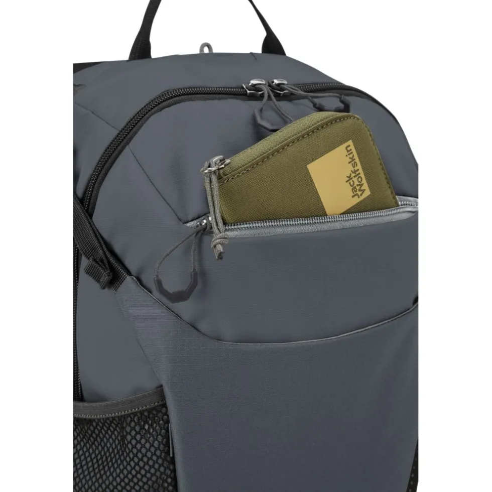 Jack Wolfskin Velocity 12L Rugzak - grey odessa
