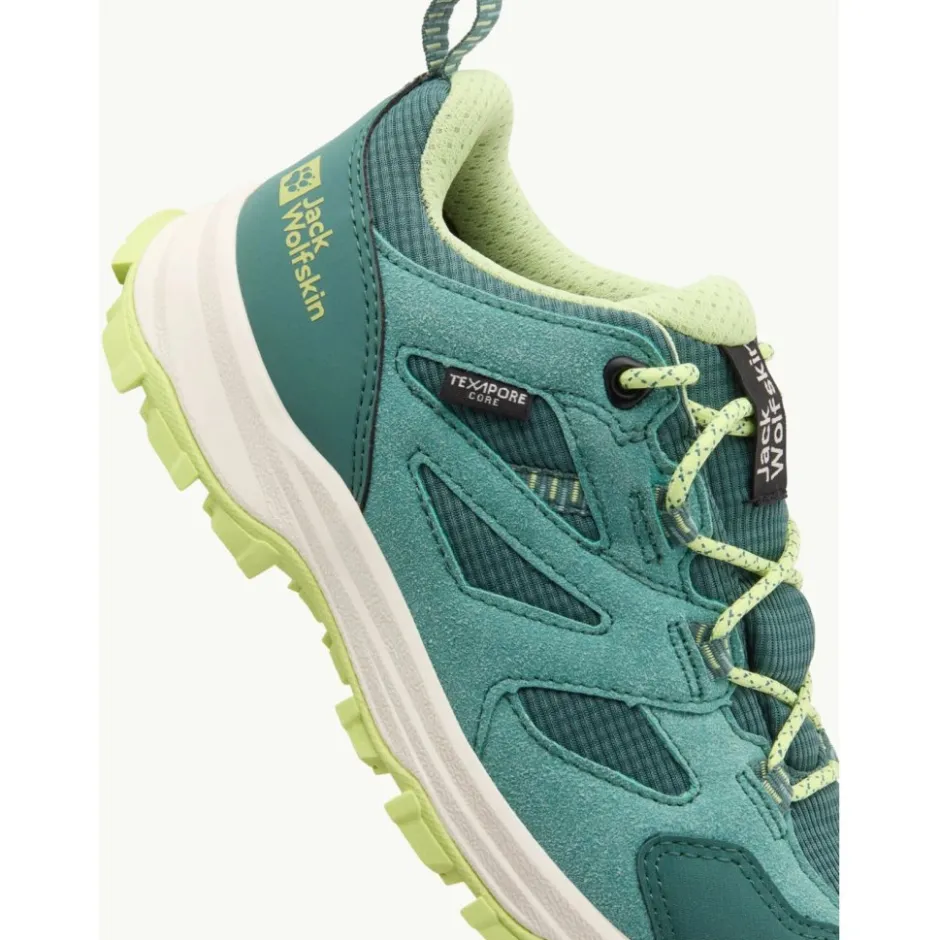 Wandelschoenen|Wandelschoenen < Jack Wolfskin Vojo Tour Texapore Low Wandelschoenen Kinder - jade green