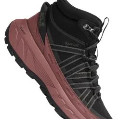 Jack Wolfskin Wild Hike Texapore Mid Wandelschoenen voor dames - mineral red