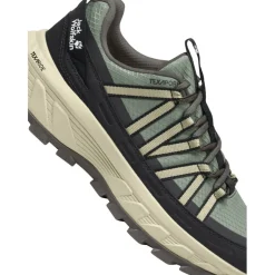 Jack Wolfskin Wild Hike Texapore Low Wandelschoenen voor dames - green zinnia