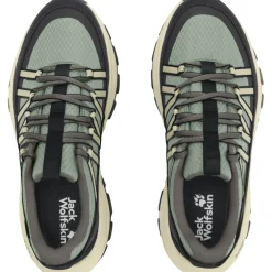 Jack Wolfskin Wild Hike Texapore Low Wandelschoenen voor dames - green zinnia