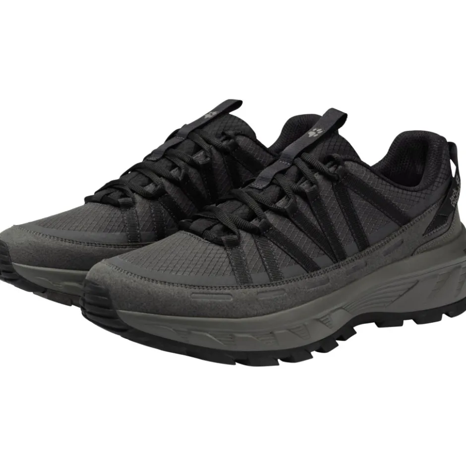 Wandelschoenen|Wandelschoenen < Jack Wolfskin Wild Hike Texapore Low Wandelschoenen Heren - black / phantom