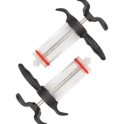 Jagwire Elite Bleed Kit Replacement Syringes (Pair) - Mineral Oil (red seals)