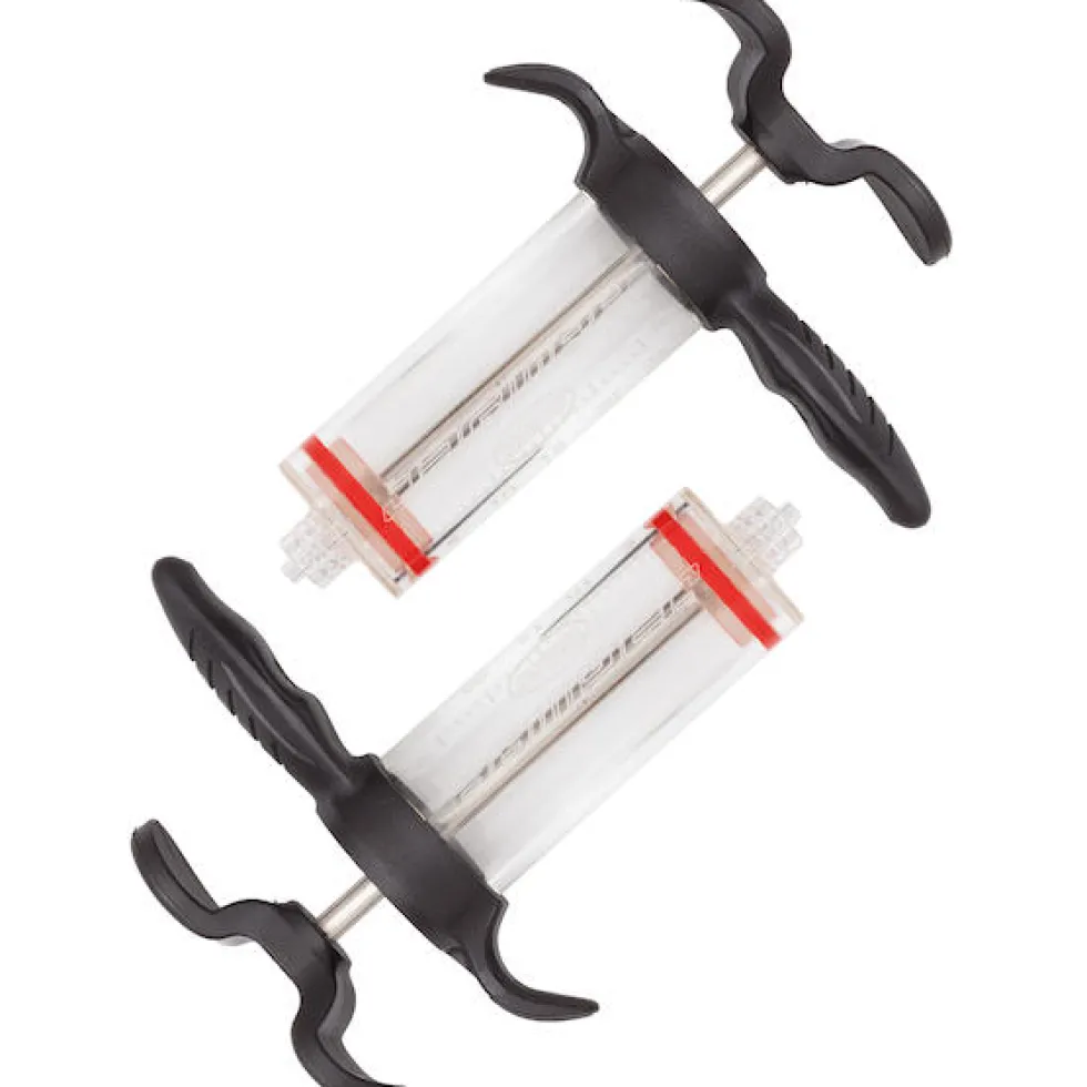 Jagwire Elite Replacement Syringes for Bleed Kit | Mineral Oil - red Sealing