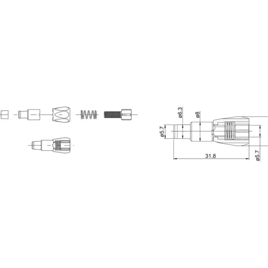 Bowdenkabels En Buitenkabels < Jagwire Rocket II Adjuster (2 pcs)
