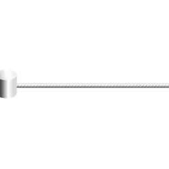 Jagwire Sport MTB Braking Cable - Galvanized Steel, Slick, 2000mm
