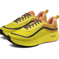 Hardloopschoenen Voor Op De Weg|Schoenen < Joe Nimble Addict Flow Hardloopschoenen Dames - Geel-Oranje