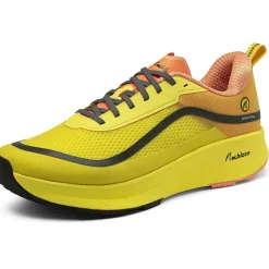 Hardloopschoenen Voor Op De Weg|Schoenen < Joe Nimble Addict Flow Hardloopschoenen Dames - Geel-Oranje