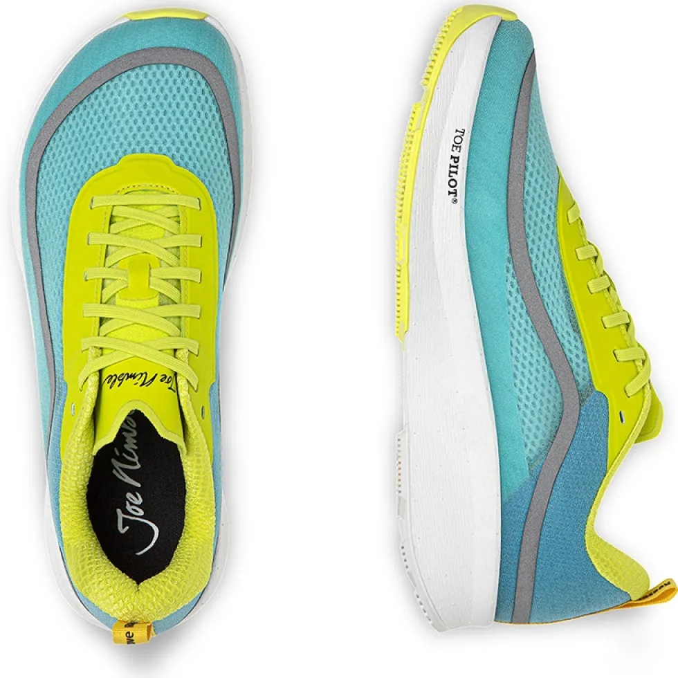 Joe Nimble Addict Flow Hardloopschoenen Heren - Blauw-Geel