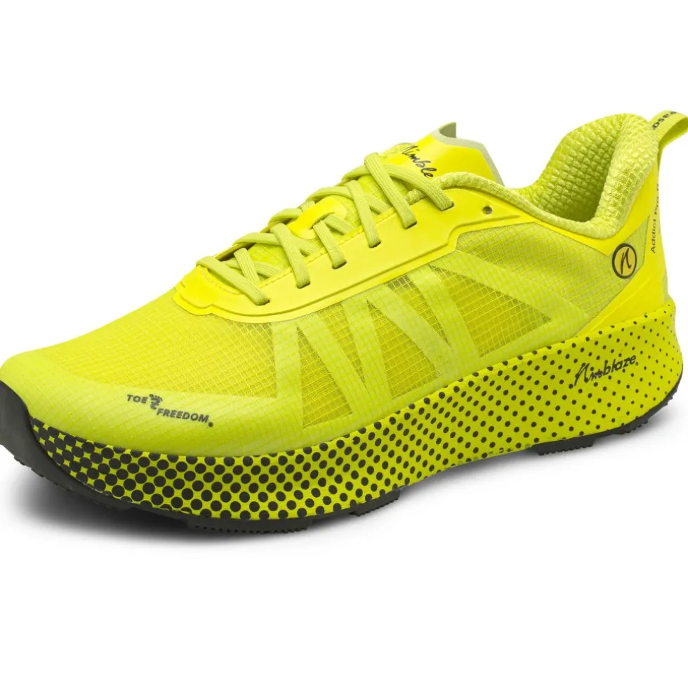 Joe Nimble Addict Pro-R Hardloopschoenen Dames - Geel