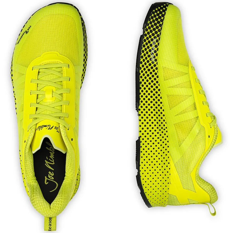 Joe Nimble Addict Pro-R Hardloopschoenen Dames - Geel