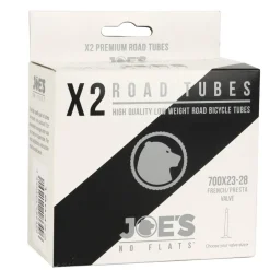 Binnenbanden < Joes No Flats Joe's No Flats X2 Premium Racefiets Binnenbanden - 700 x 23-28 | Presta | 48mm