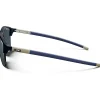 Julbo Crossline Bril - Translucent Matt Blue/Shiny Beige - Silver Flash Reactive 1-3 Glare Control