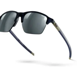 Julbo Crossline Bril - Translucent Matt Blue/Shiny Beige - Silver Flash Reactive 1-3 Glare Control