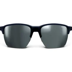 Julbo Crossline Bril - Translucent Matt Blue/Shiny Beige - Silver Flash Reactive 1-3 Glare Control
