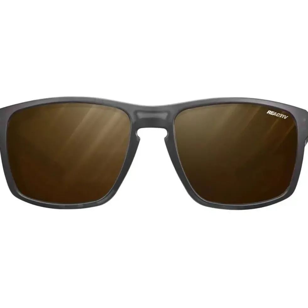 Julbo Shield M Zonnebril - Black/Orange - Reactive 2-4 Polarized