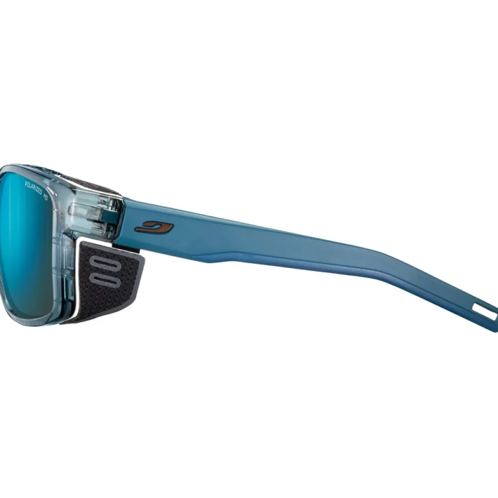 Julbo Shield Zonnebril - Duck Blue/ Matt Blue - Multilayer Blue Spectron HD 3 Polarized