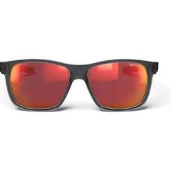 Brillen Kinderen < Julbo Elwood Bril Kinderen - Translucent Matt Black/Matt Black - Red Flash Spectron 3