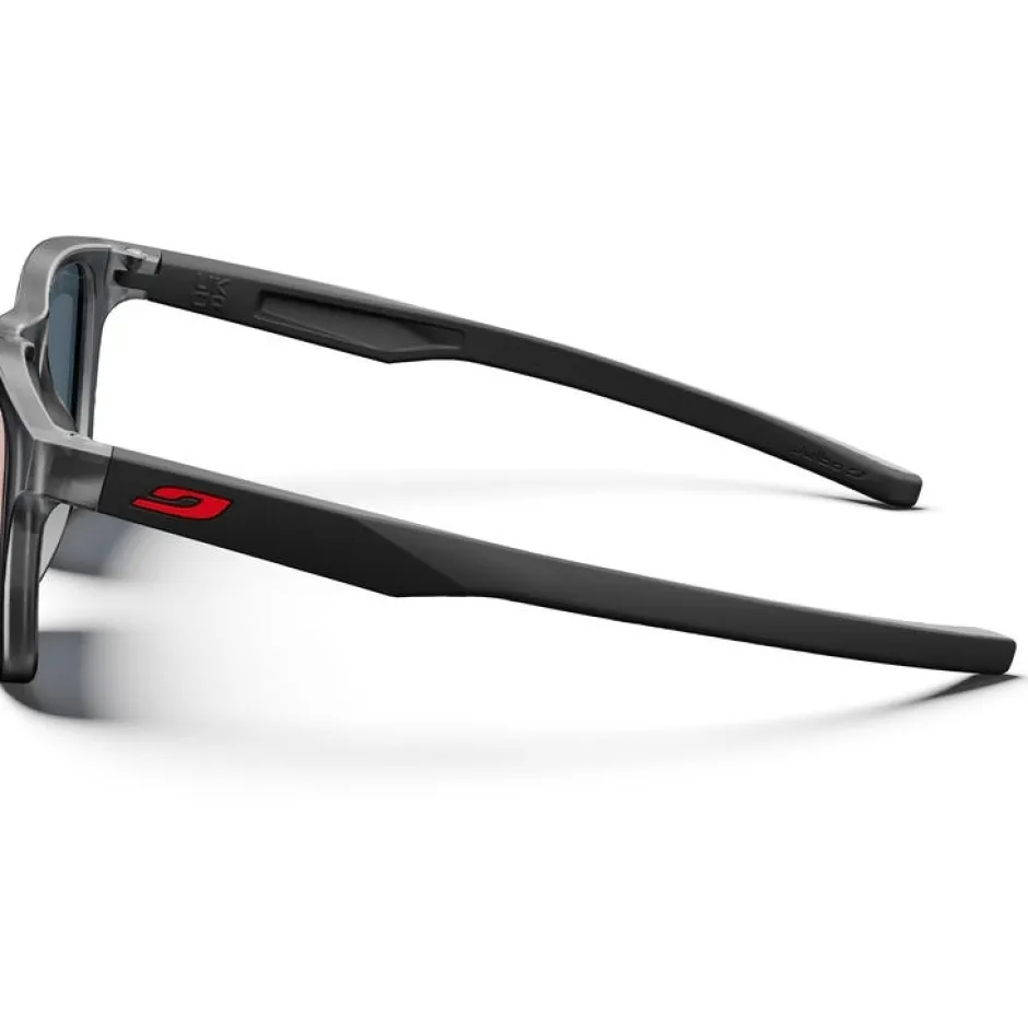 Brillen Kinderen < Julbo Elwood Bril Kinderen - Translucent Matt Black/Matt Black - Red Flash Spectron 3