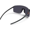 Mtb-Brillen|Racefietsbrillen < Julbo Faster M Zonnebrillen - Black / Yellow / Multilayer Red - Reactiv 1-3 Light Amplifier