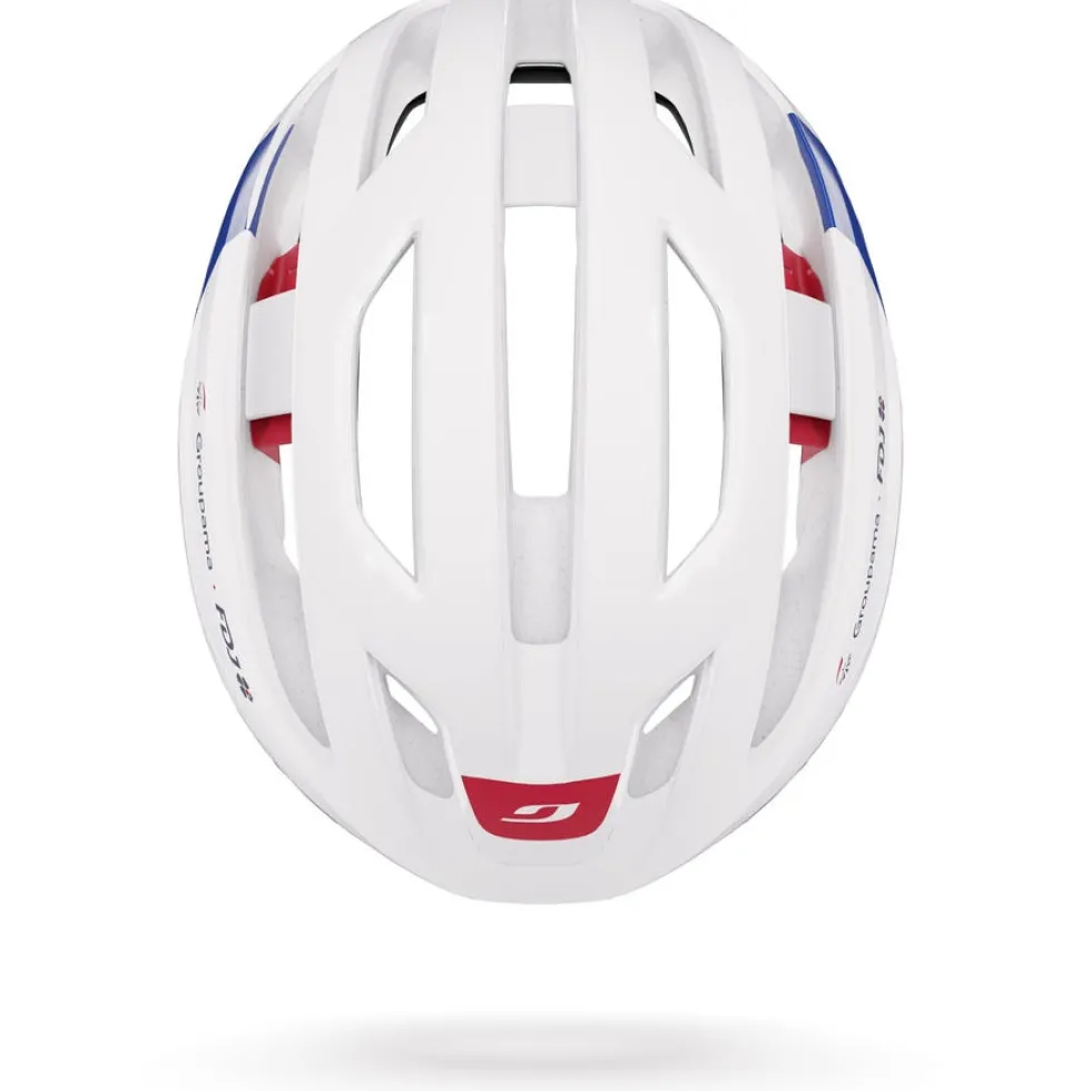 Julbo Finisher Evo Groupama-FDJ MIPS Helm - Wit / Blauw / Rood