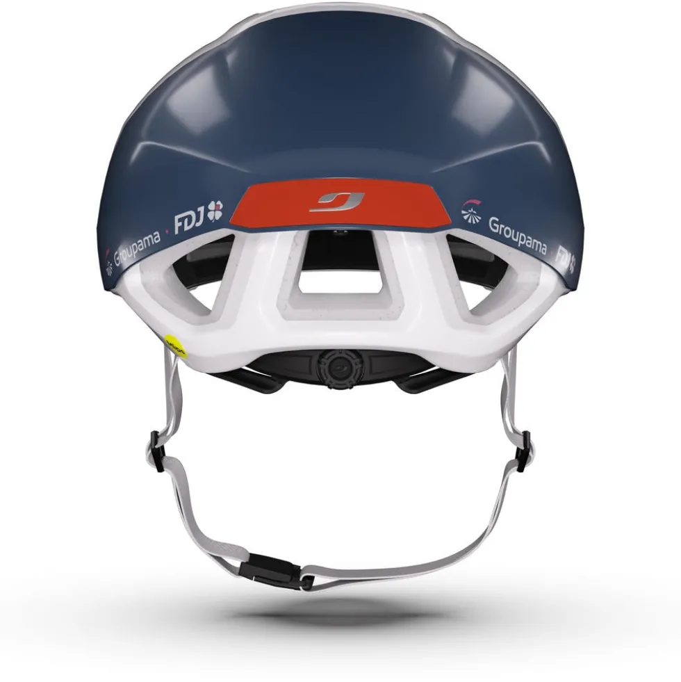 Julbo Finisher Evo Groupama-FDJ MIPS Helm - Wit / Blauw / Rood
