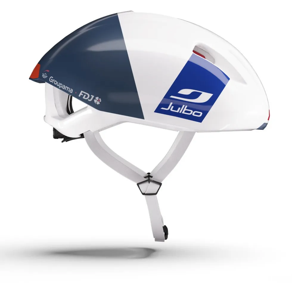 Julbo Finisher Evo Groupama-FDJ MIPS Helm - Wit / Blauw / Rood