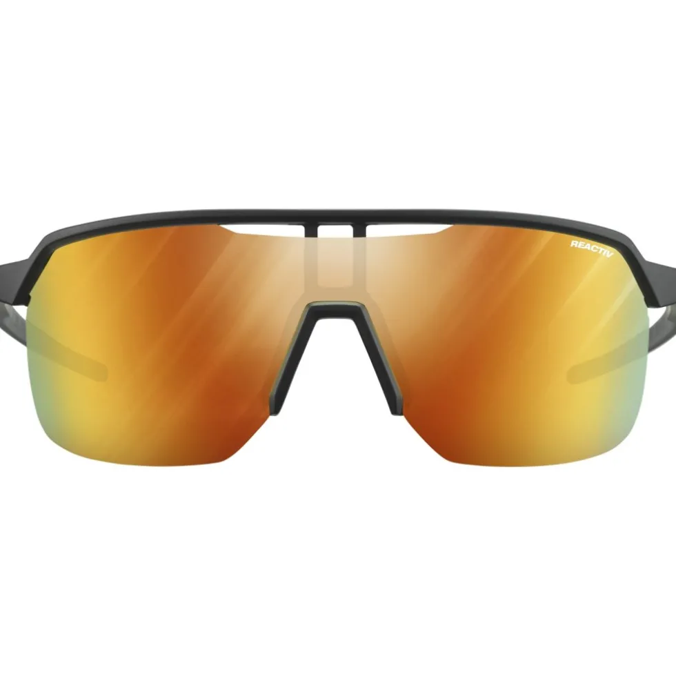Julbo Frequency Zonnebril - Black/Grey - Multilayer Red Reactive 1-3 Light Amplifier