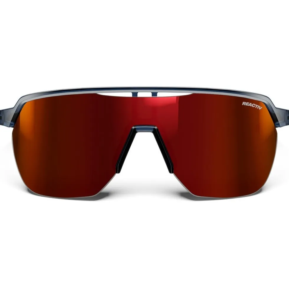 Julbo Frequency Zonnebril - Translucent Blue/Black - Reactive 0-3 High Contrast