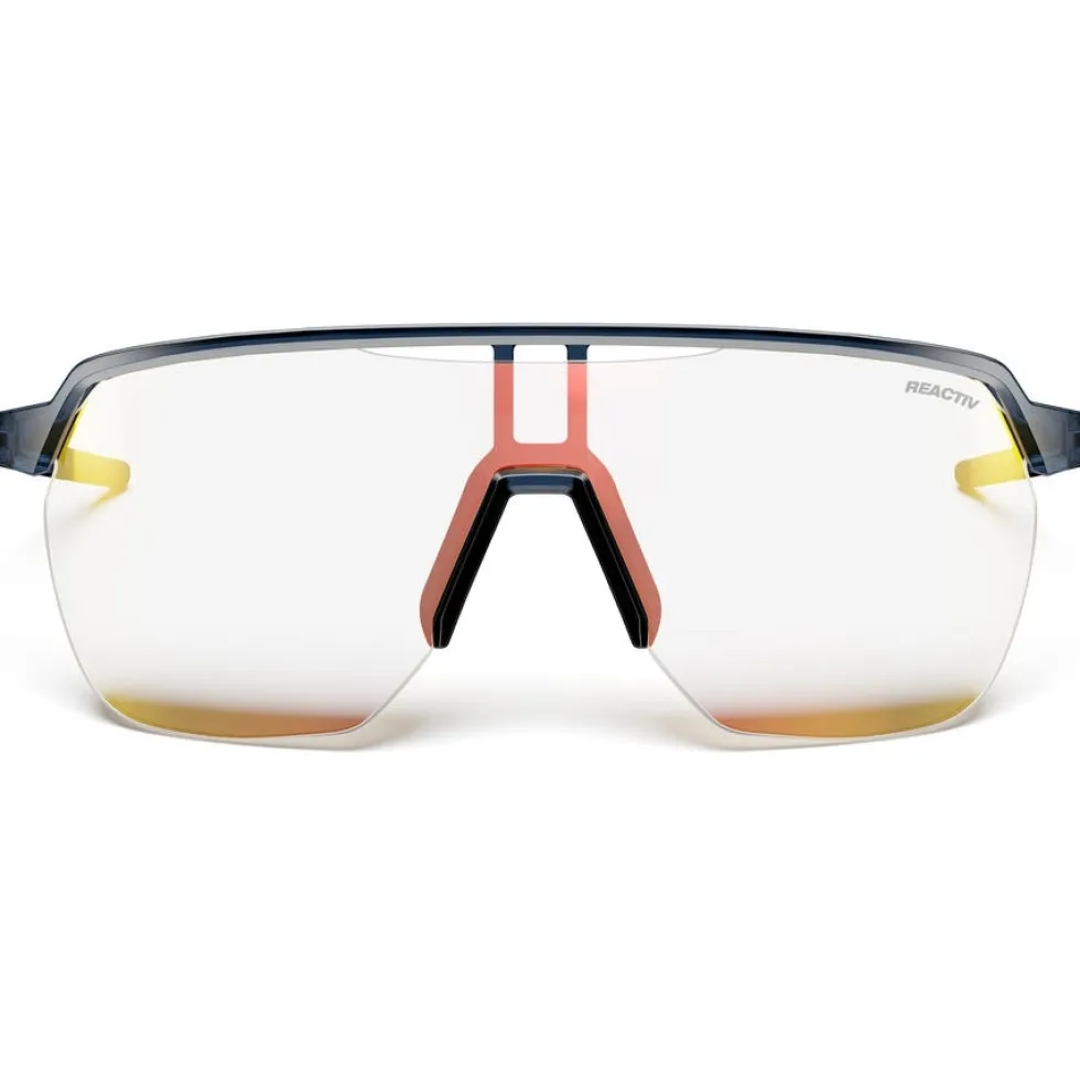 Julbo Frequency Zonnebril - Translucent Blue/Black - Reactive 0-3 High Contrast