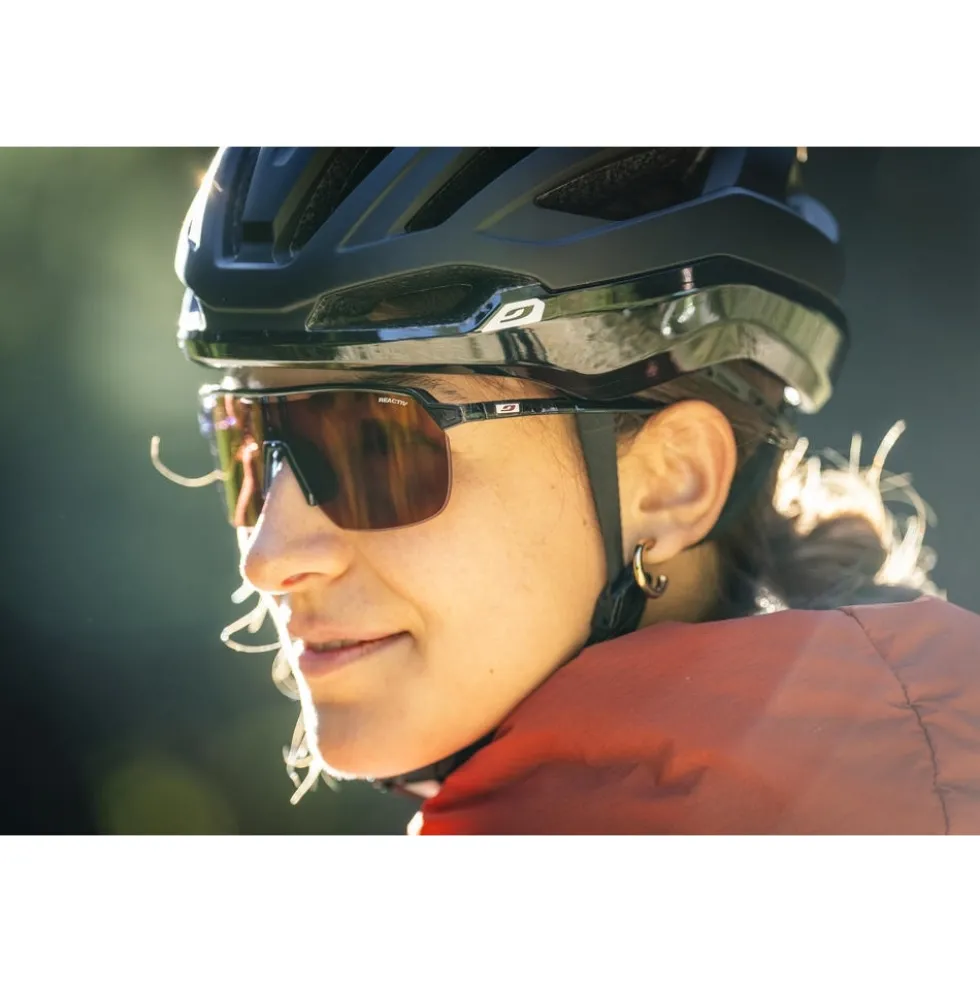 Julbo Frequency Zonnebril - Translucent Blue/Black - Reactive 0-3 High Contrast