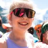 Julbo Fury S Junior Zonnebrillen - Black / Pink - Pink Flash Spectron 3