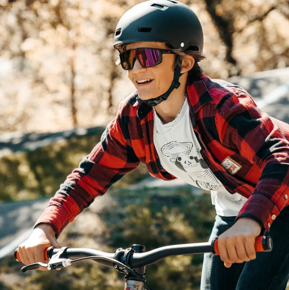 Julbo Fury S Junior Zonnebrillen - Black - Red Flash Spectron 3