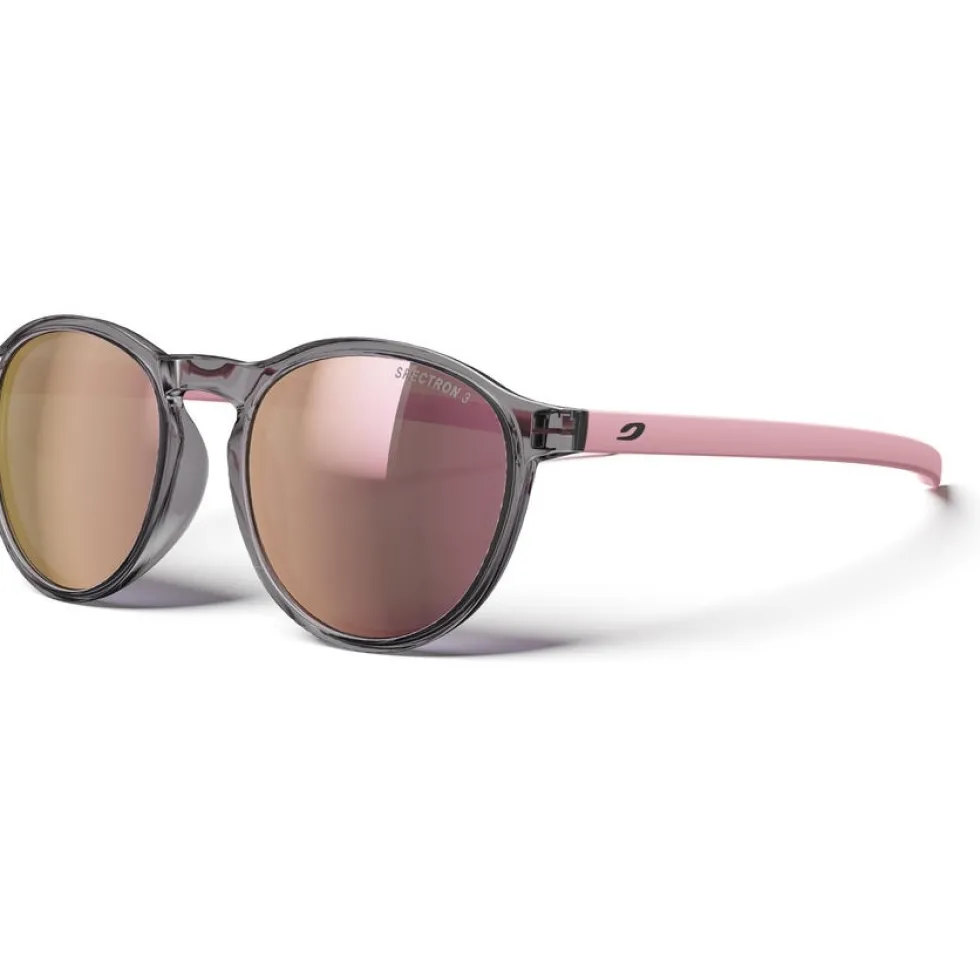 Julbo Joliet Bril Kinderen - Shiny Translucent Gray/Matt Pink - Pink Gold Spectron 3