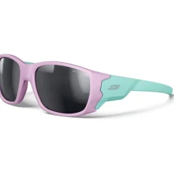 Julbo Stronger Spectron 3 Zonnebrillen voor kinderen - Pink / Mint - Grey Silver Flash