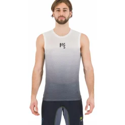 Ondershirts|Ondergoed < Karpos Verve esh Hed zonder ouwen Heren - vucan/bright white