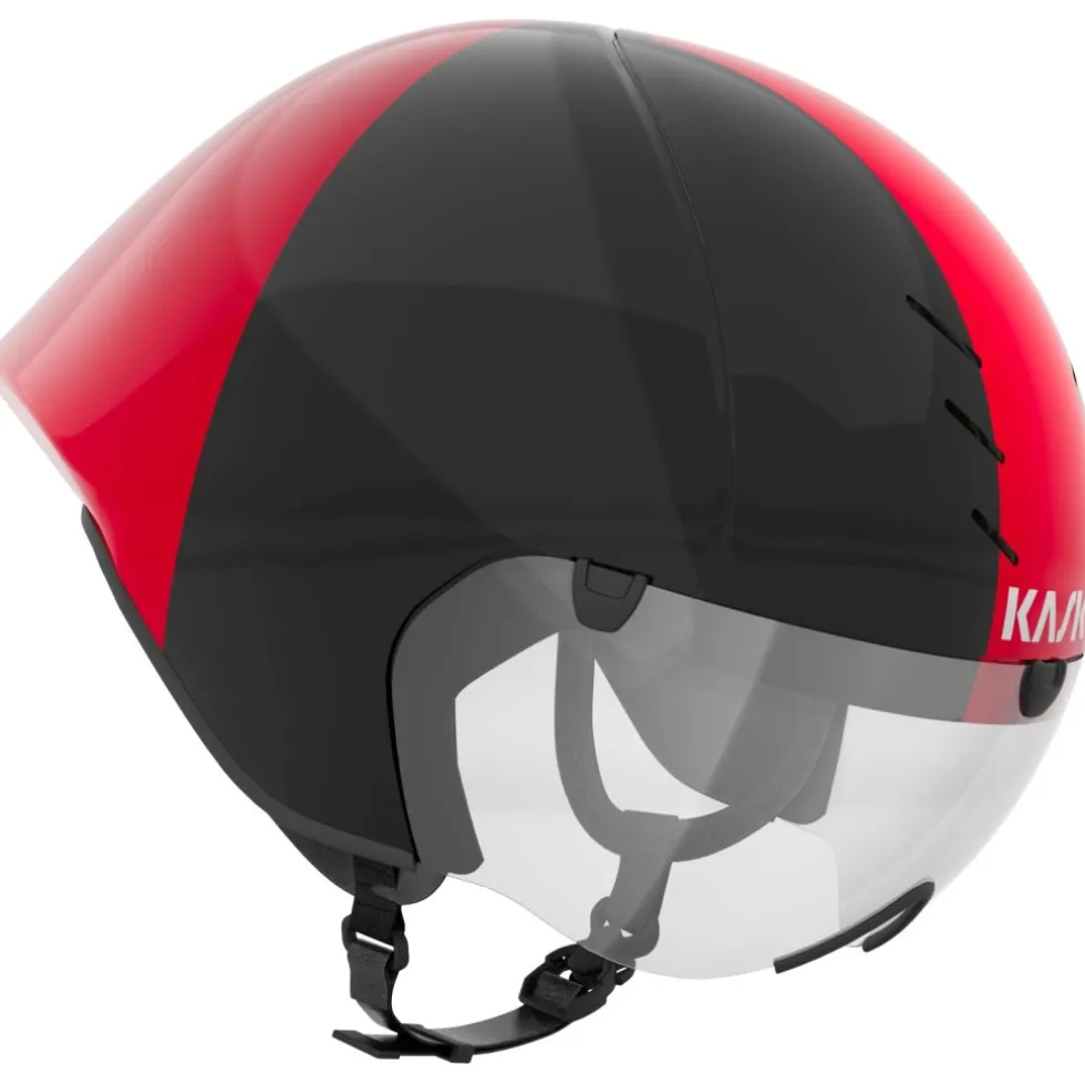 KASK Mistral Trial Helmet - Black/Red