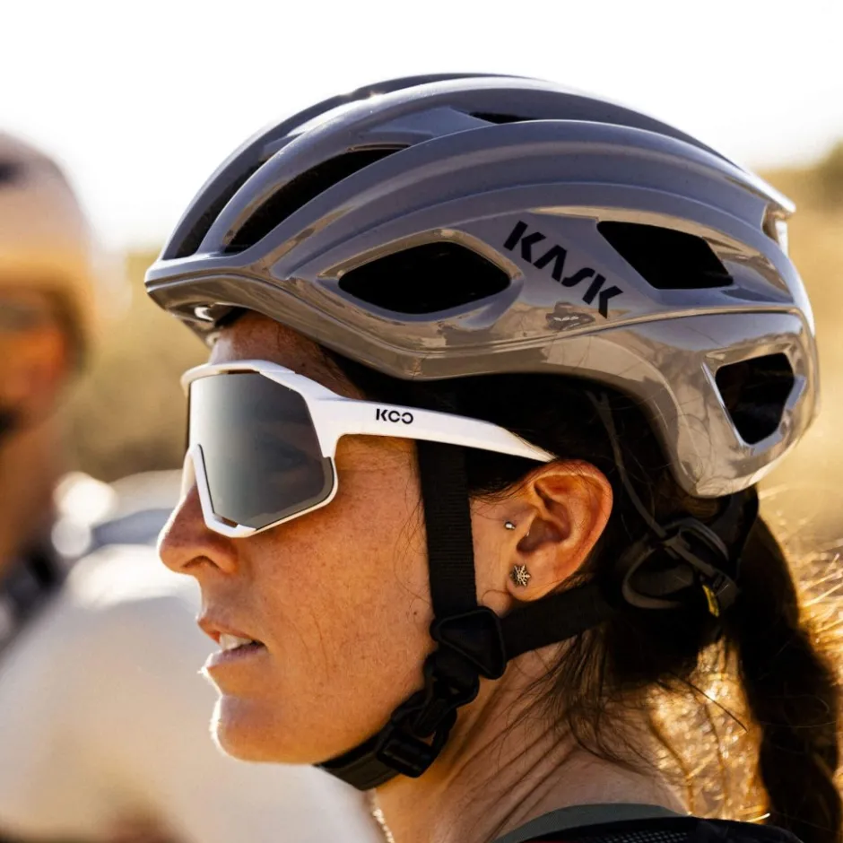 Racefietshelmen < KASK ojito³ WG11 Racefiethe - Grey