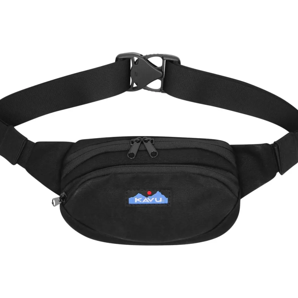 KAVU Canvas Spectator Heuptas 0.5L - Zwart